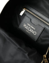 Load image into Gallery viewer, Dolce &amp; Gabbana Black #DGFAMILY Embellished Backpack VULCANO Bag
