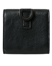 Load image into Gallery viewer, Dolce &amp; Gabbana Black Lamb Leather Logo Card Holder Chain Strap Bags
