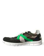 Load image into Gallery viewer, Dolce &amp; Gabbana Multicolor Leather Suede Low Top Sneakers Shoes
