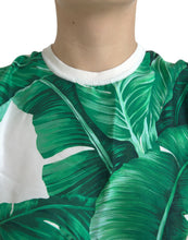 Load image into Gallery viewer, Dolce &amp; Gabbana White Banana Leaf Print Crew Neck Tank Top
