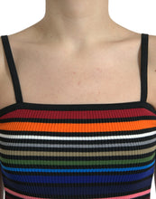 Load image into Gallery viewer, Dolce &amp; Gabbana Multicolor Stripes Spaghetti Strap Tank Top
