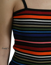 Load image into Gallery viewer, Dolce &amp; Gabbana Multicolor Stripes Spaghetti Strap Tank Top
