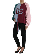 Load image into Gallery viewer, Dolce &amp; Gabbana Multicolor Cotton Crewneck Pullover Sweater
