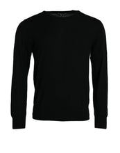 Load image into Gallery viewer, Dolce &amp; Gabbana Black Cashmere Crew Neck Pullover Sweater
