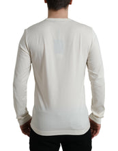 Load image into Gallery viewer, Dolce &amp; Gabbana Off White Cotton Henley Pullover Sweater
