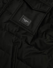 Load image into Gallery viewer, Dolce &amp; Gabbana Black Polyester Collared Padded Logo Jacket
