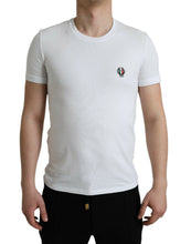 Load image into Gallery viewer, Dolce &amp; Gabbana White Logo Crest Crew Neck Underwear T-shirt
