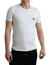 Load image into Gallery viewer, Dolce &amp; Gabbana White Logo Crest Crew Neck Underwear T-shirt
