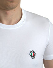 Load image into Gallery viewer, Dolce &amp; Gabbana White Logo Crest Crew Neck Underwear T-shirt
