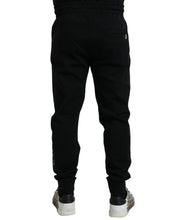 Load image into Gallery viewer, Dolce &amp; Gabbana Black Cotton Blend Men Sweatpants Jogger Pants
