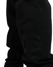 Load image into Gallery viewer, Dolce &amp; Gabbana Black Cotton Blend Men Sweatpants Jogger Pants
