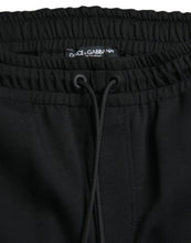 Load image into Gallery viewer, Dolce &amp; Gabbana Black Cotton Blend Men Sweatpants Jogger Pants
