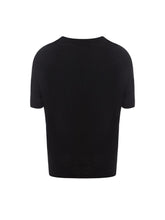 Load image into Gallery viewer, Dolce &amp; Gabbana Elegant Black Wool T-Shirt - Chic Women&#39;s Top
