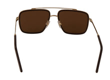 Load image into Gallery viewer, Dolce &amp; Gabbana Elegant Gold-Black Gradient Men&#39;s Sunglasses
