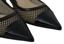 Load image into Gallery viewer, Jimmy Choo Elegant Black Mesh Pointed Toe Pumps
