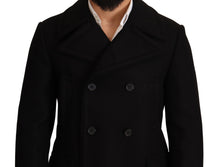 Load image into Gallery viewer, Dolce &amp; Gabbana Elegant Black Double Breasted Trench Coat

