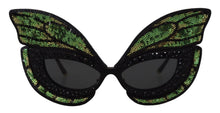 Load image into Gallery viewer, Dolce &amp; Gabbana Exquisite Sequined Butterfly Sunglasses
