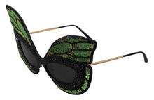 Load image into Gallery viewer, Dolce &amp; Gabbana Exquisite Sequined Butterfly Sunglasses
