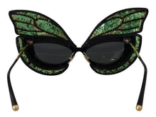 Load image into Gallery viewer, Dolce &amp; Gabbana Exquisite Sequined Butterfly Sunglasses
