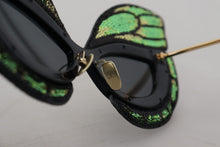 Load image into Gallery viewer, Dolce &amp; Gabbana Exquisite Sequined Butterfly Sunglasses
