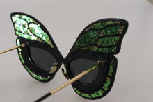 Load image into Gallery viewer, Dolce &amp; Gabbana Exquisite Sequined Butterfly Sunglasses
