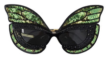 Load image into Gallery viewer, Dolce &amp; Gabbana Exquisite Sequined Butterfly Sunglasses
