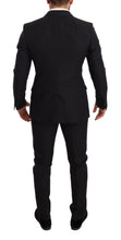 Load image into Gallery viewer, Dolce &amp; Gabbana Elegant Black Two-Piece Wool Suit
