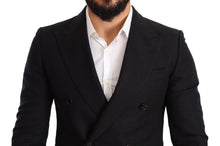 Load image into Gallery viewer, Dolce &amp; Gabbana Elegant Black Two-Piece Wool Suit
