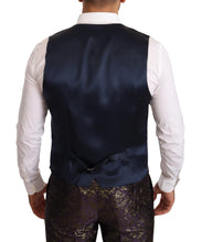 Load image into Gallery viewer, Dolce &amp; Gabbana Exquisite Purple Brocade Three Piece Suit
