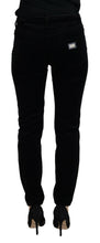 Load image into Gallery viewer, Dolce &amp; Gabbana Chic Black Mid Waist Skinny Jeans
