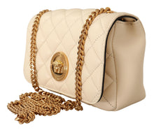 Load image into Gallery viewer, Versace Chic Nappa Leather Crossbody in Purity White
