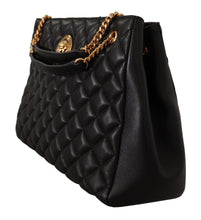 Load image into Gallery viewer, Versace Elegant Large Black Nappa Leather Tote
