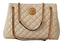 Load image into Gallery viewer, Versace Elegant Quilted Nappa Leather Tote
