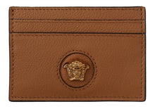 Load image into Gallery viewer, Versace Elegant Medusa Calf Leather Card Holder
