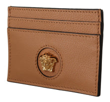 Load image into Gallery viewer, Versace Elegant Medusa Calf Leather Card Holder
