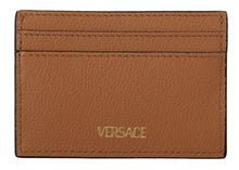 Load image into Gallery viewer, Versace Elegant Medusa Calf Leather Card Holder
