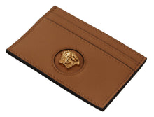 Load image into Gallery viewer, Versace Elegant Medusa Calf Leather Card Holder
