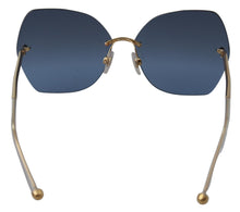 Load image into Gallery viewer, Dolce &amp; Gabbana Elegant Gold-Blue Gradient Sunglasses
