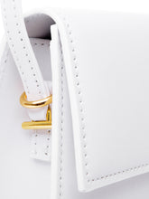 Load image into Gallery viewer, Jacquemus Elegant White Leather Shoulder Bag
