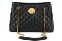 Load image into Gallery viewer, Versace Elegant Quilted Nappa Leather Tote Bag
