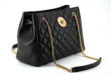 Load image into Gallery viewer, Versace Elegant Quilted Nappa Leather Tote Bag
