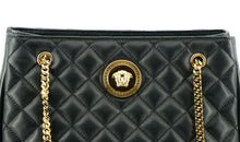 Load image into Gallery viewer, Versace Elegant Quilted Nappa Leather Tote Bag
