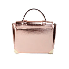 Load image into Gallery viewer, Michael Kors Manhattan Medium Primrose Leather Top Handle Satchel Bag
