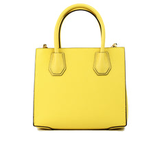 Load image into Gallery viewer, Michael Kors Mercer Medium Daffodil Pebble Leather Messenger Crossbody Bag Purse
