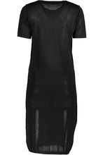 Load image into Gallery viewer, Cavalli Class Chic Black Embroidered Short Sleeve Dress
