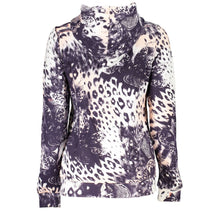 Load image into Gallery viewer, Cavalli Class Chic Pink Hooded Sweatshirt with Contrast Details
