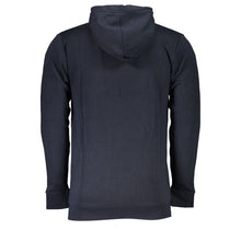 Load image into Gallery viewer, Cavalli Class Elegant Blue Hooded Zip Sweatshirt
