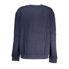 Load image into Gallery viewer, Cavalli Class Chic Blue Embroidered Fleece Sweatshirt
