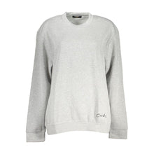 Load image into Gallery viewer, Cavalli Class Chic Gray Embroidered Crew Neck Sweatshirt
