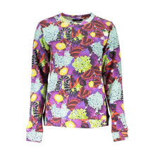 Load image into Gallery viewer, Cavalli Class Elegant Purple Crew Neck Sweater
